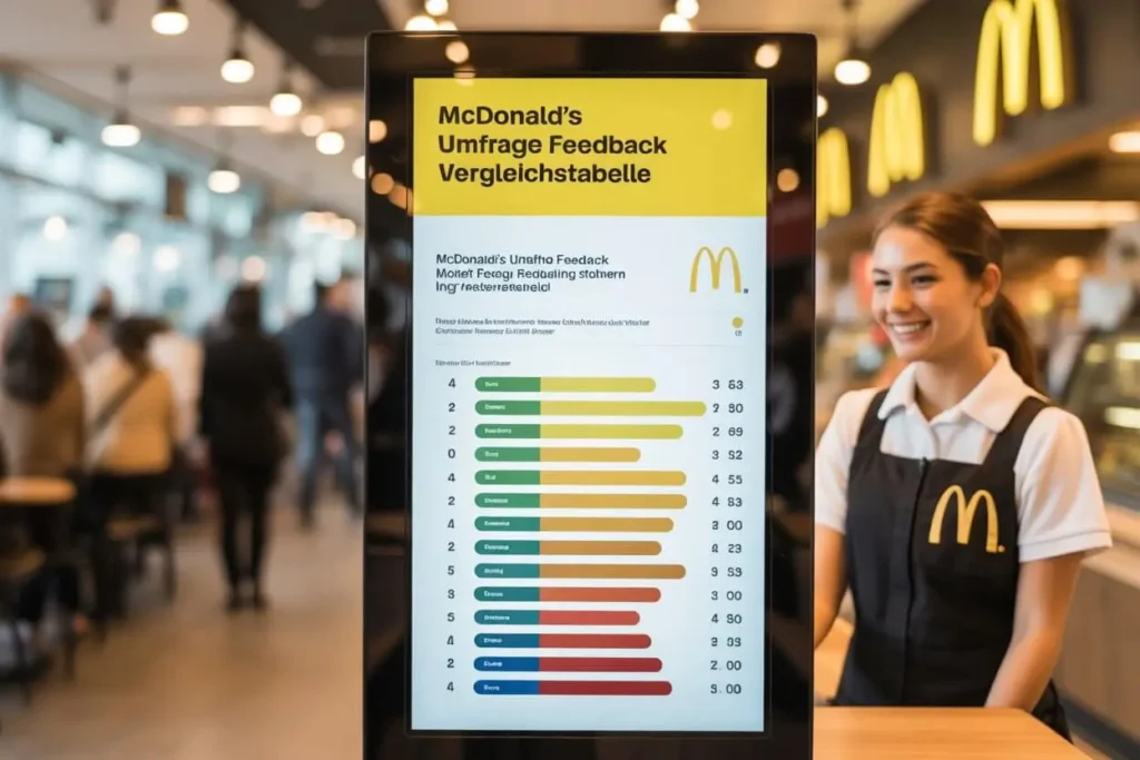 Mcdonalds Umfrage Feedback