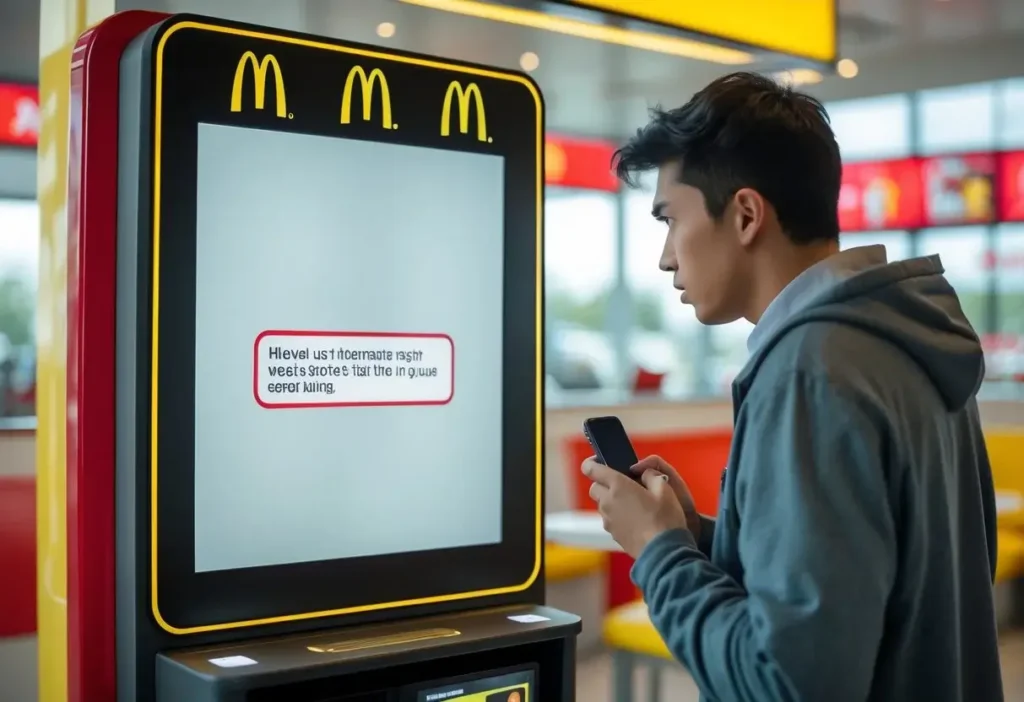 mcdonalds feedback code nicht gültig