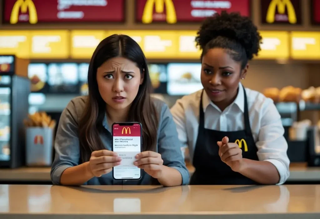 mcdonalds feedback code nicht gültig