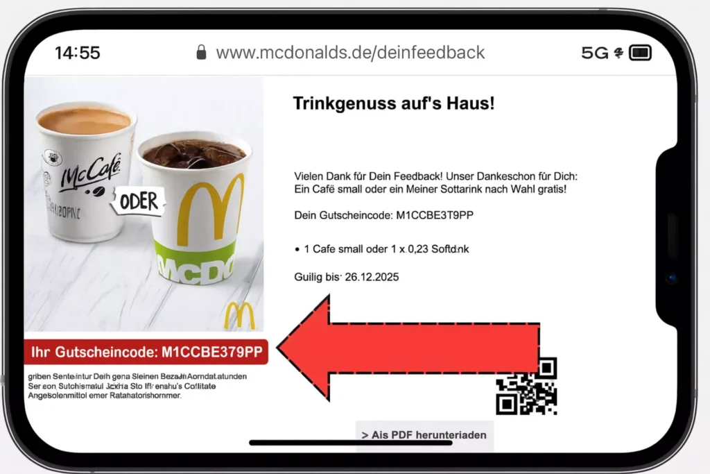 mcdonalds feedback