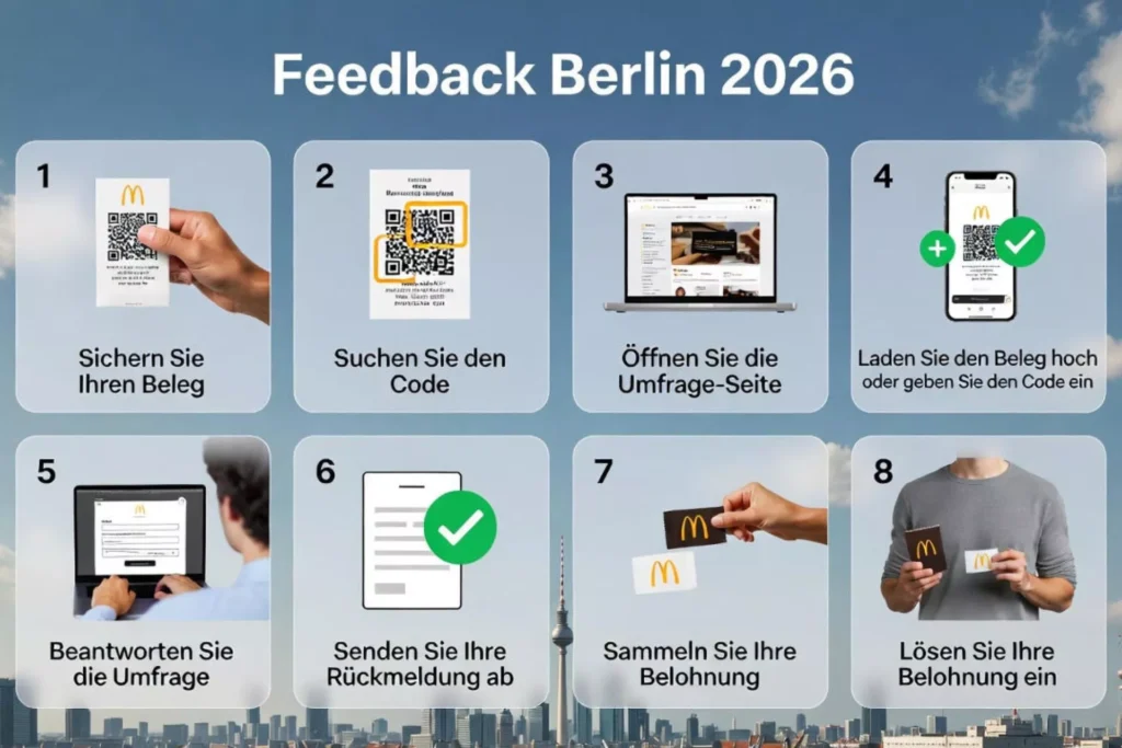 McDonalds Feedback Berlin 2026 – Gratis Kaffee, Cola oder Pommes: So holst du dir 2026 in Berlin deinen kostenlosen Becher oder Snack