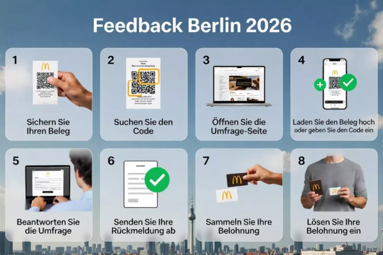 McDonalds Feedback Berlin 2026 – Gratis Kaffee, Cola oder Pommes: So holst du dir 2026 in Berlin deinen kostenlosen Becher oder Snack
