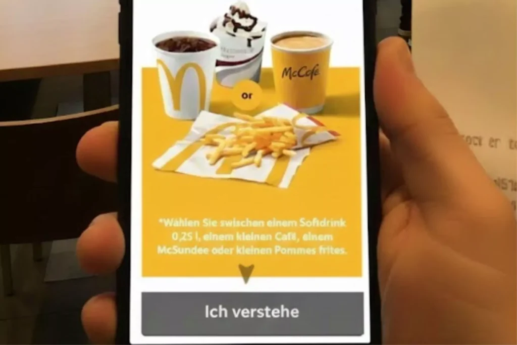 McDonald’s Feedback Code eingeben bei deinfeedback mc für 50-Cent Gutschein